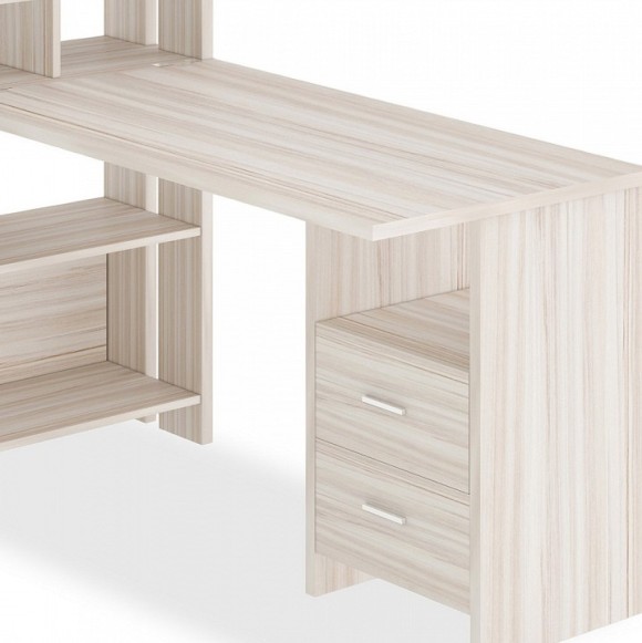 Стол компьютерный Домино Лайт СТЛ-ОВХ+С120Прям MER_STL-OVH-S120Pryam_K