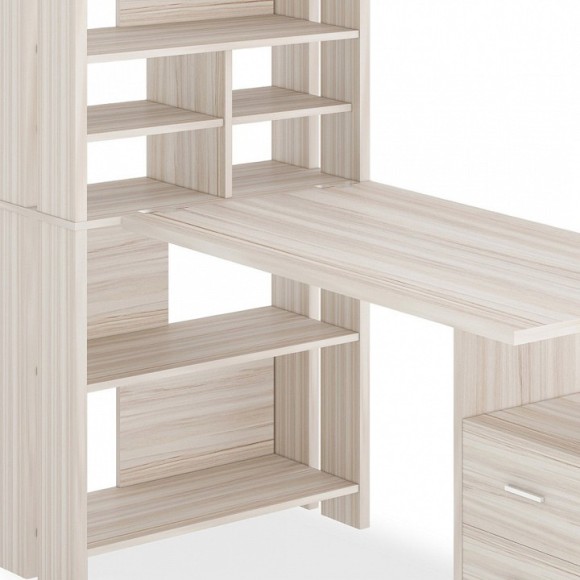 Стол компьютерный Домино Лайт СТЛ-ОВХ+С120Прям MER_STL-OVH-S120Pryam_K