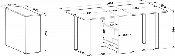 Стол обеденный СП-04м.1 SK_00-00015990