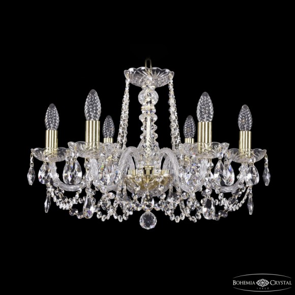 Подвесная люстра Bohemia Ivele Crystal 1402/6/195 G