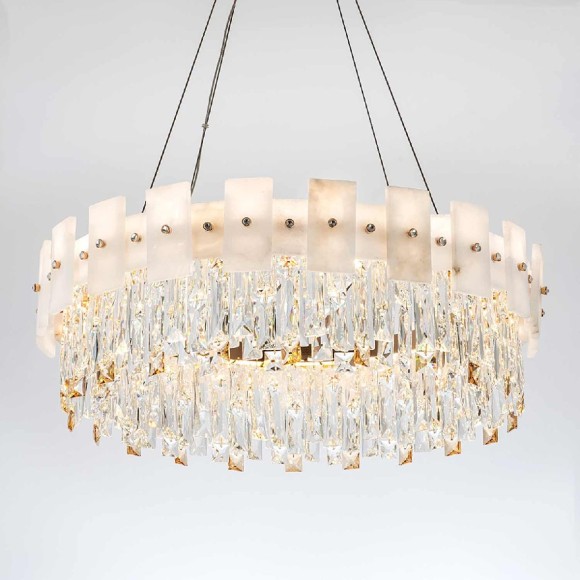 Подвесная светодиодная люстра Modelux ML.6980.600P GD