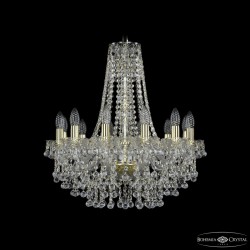 Подвесная люстра Bohemia Ivele Crystal 1409/12/195/h-63 G