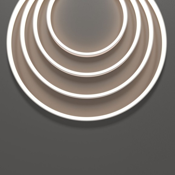 Термостойкий гибкий неон 13x7 24В 9,6Вт/м 3000K IP67 5м (вертикальный изгиб) 432054