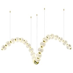 Подвесная светодиодная люстра Odeon Light Crystal 5008/92L