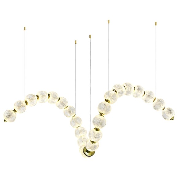 Подвесная светодиодная люстра Odeon Light Crystal 5008/92L