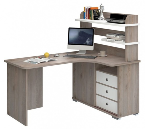 Стол компьютерный Домино СР-165 MER_SR-165-NBEN-PRAV-NOVYJ