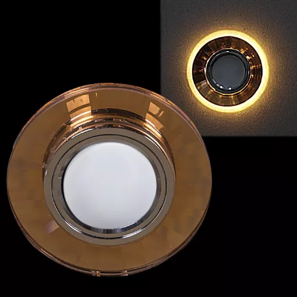 Встраиваемый светильник Reluce 16312-9.0-001LF MR16+LED3W TEA Встраиваемый светильник Reluce 16312-9.0-001LF MR16+LED3W TEA