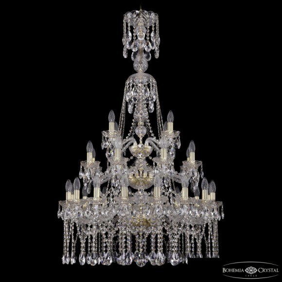 Подвесная люстра Bohemia Ivele Crystal 1413/16+8+4/300/XL-134/3d G