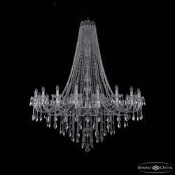 Подвесная люстра Bohemia Ivele Crystal 1415/20/530/h-180 Ni