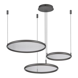 Подвесная светодиодная люстра Lussole Custer LSP-7424