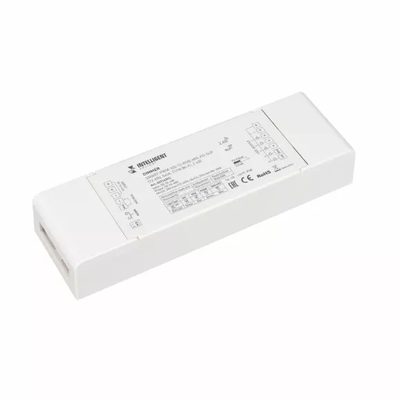 Диммер Arlight SMART-PWM-105-72-RGB-MIX-PD-SUF (12-48V, 5x6A, TUYA Wi-Fi, 2.4G) (IARL, IP20 Пластик) 037265(1)