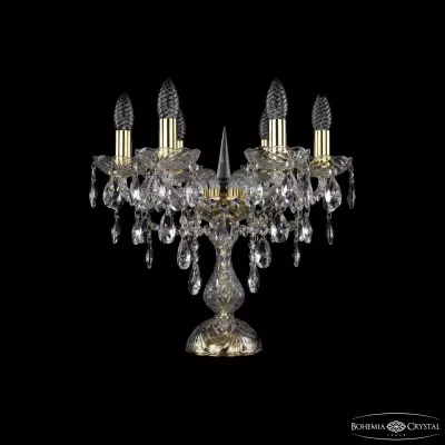 Настольная лампа Bohemia Ivele Crystal 1415L/6/141-39 G