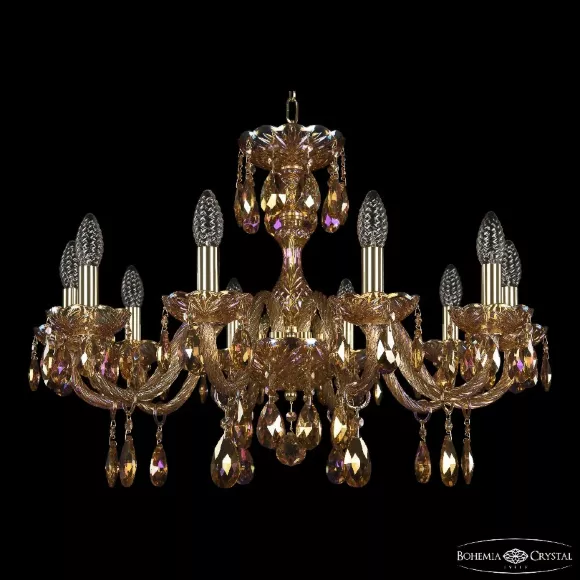 Подвесная люстра Bohemia Ivele Crystal 117/10/240 G M777