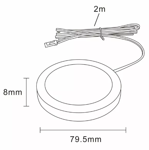 Накладной мебельный светильник Lightstar Mobiled 036530