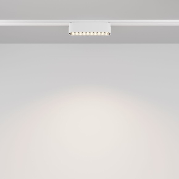 Трековый магнитный светильник Maytoni Basis Grid TR084-1-6W4K-W