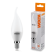 Светодиодная лампа WOLTA 10Вт 4000K E14 свеча на ветру матовая 25SCD10E14