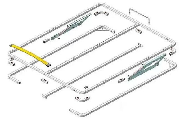 Кровать полутораспальная Герда LDV_28180