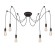 Люстра-паук LOFT IT Spider Loft1162/6