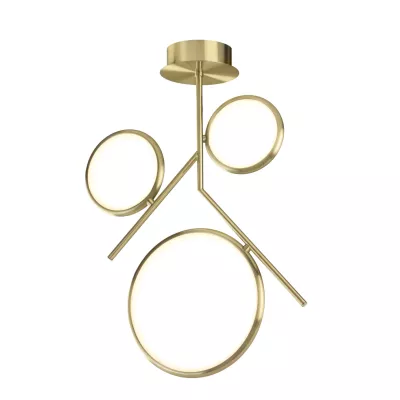 Подвесная светодиодная люстра Mantra Olimpia Oro 6581