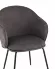 Кресло Echo SGR_Echo_dining_chair_dark_grey, вид сбоку