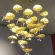 Подвесной светильник Delight Collection 8827 8827P/1 gold, Золото, Теплый белый, Металл