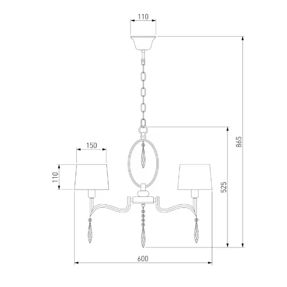 Подвесная люстра Eurosvet Madera 10127/5 хром/прозрачный хрусталь Strotskis Smart (10093/5) Подвесная люстра Eurosvet Madera 10127/5 хром/прозрачный хрусталь Strotskis Smart (10093/5)