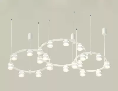 Комплект подвесного светильника Ambrella Light Techno Ring XR92082200 (A9208x3, C9241, C9236, C9231, N8444)