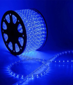 Светодиодный дюралайт Laitcom (LTC) 220В 36 LED/м 2,4 Вт/м Синий 100м IP65 F3-H1-220V-B