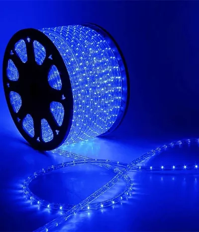 Светодиодный дюралайт Laitcom (LTC) 220В 36 LED/м 2,4 Вт/м Синий 100м IP65 F3-H1-220V-B