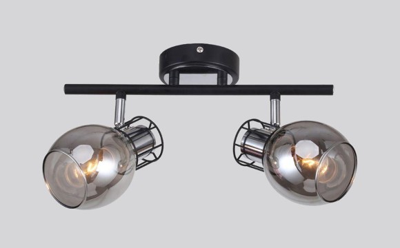 Спот Escada 1136/2A, E14, 80W, серый