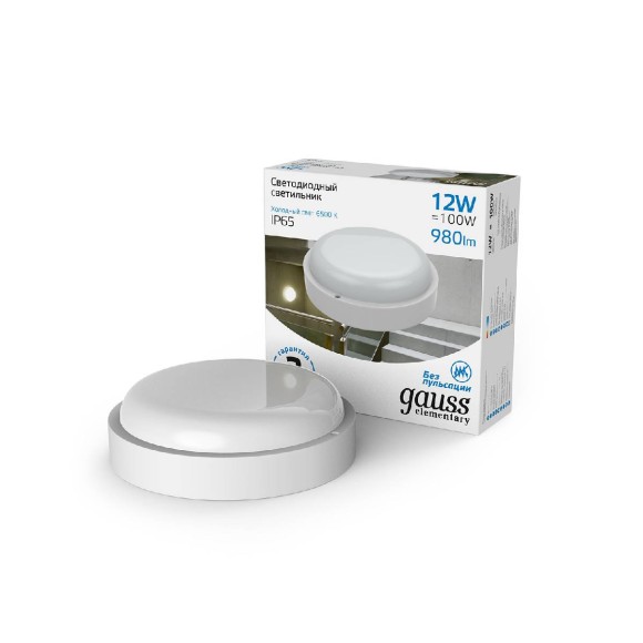 Потолочный светильник Gauss Сауна 126411312