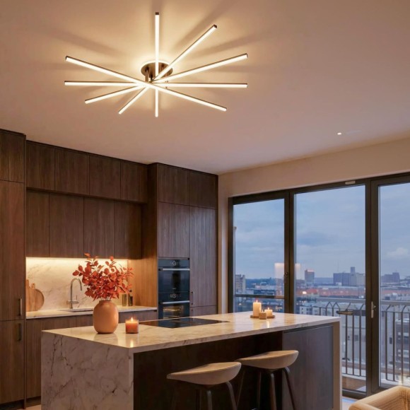 Потолочная светодиодная люстра Citilux Trent CL203651