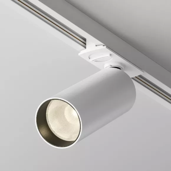 Трековый светильник Maytoni Technical Focus LED TR021-1-12W3K-W-D-W, Белый, Теплый белый, Алюминий