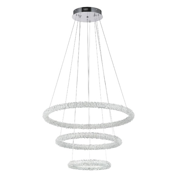 Подвесная светодиодная люстра Modelux MS.1130.700.500.300 CR