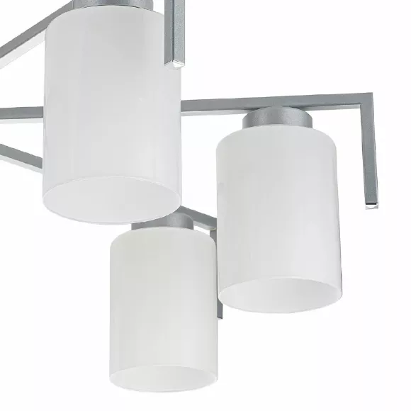 Люстра на штанге Escada Style 1142/7P Silver, вид сверху Люстра на штанге Escada Style 1142/7P Silver, вид сверху
