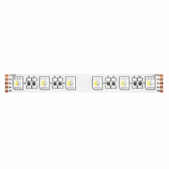 Светодиодная лента Maytoni Technical 24В 5050 19,2Вт/м 3000K IP20 10179 Светодиодная лента Maytoni Technical 24В 5050 19,2Вт/м 3000K IP20 10179