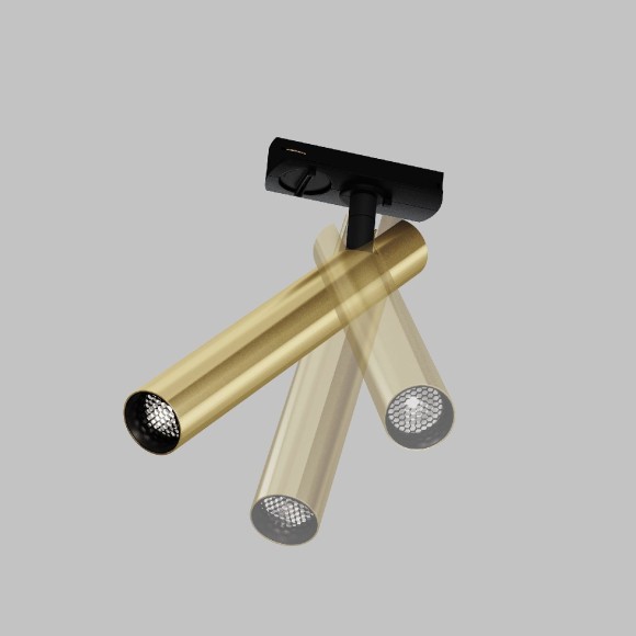 Трековый однофазный светильник Maytoni Focus T TR141-1-6W4K-M-BS