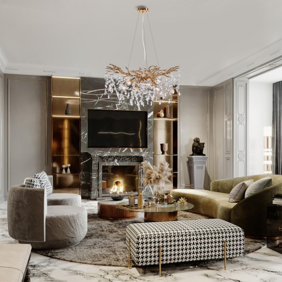 Подвесная люстра Arte Milano RAMETTO  230110.760.10.E14.D GD