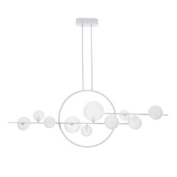 Потолочная светодиодная люстра Arte Lamp Saturn A7790SP-75WH