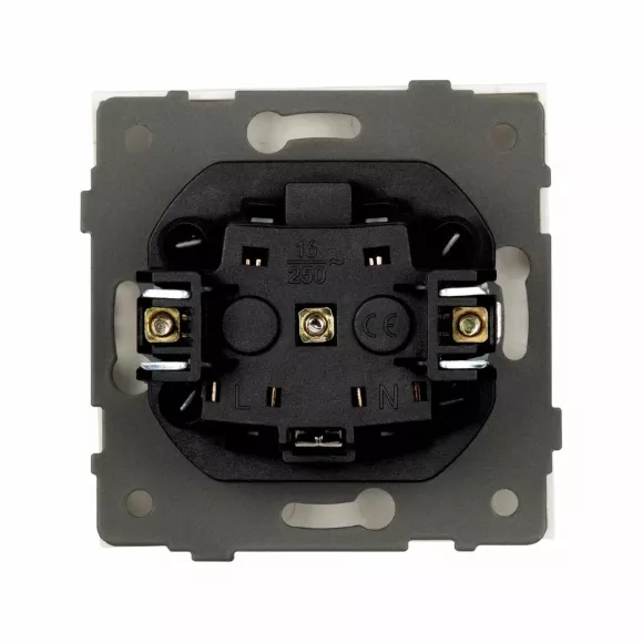 Механизм электрической розетки Arlight SCT-TENDO-MEU1-SFPL-WH (230V, 16A) 054641, Белый, Пластик, Россия Механизм электрической розетки Arlight SCT-TENDO-MEU1-SFPL-WH (230V, 16A) 054641, Белый, Пластик, Россия