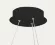 Основание для подвесного светильника Italline IT011-5025 black
