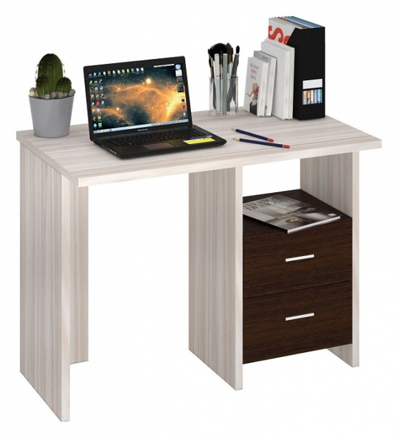 Стол письменный Домино Лайт СКЛ-Прям100 MER_SKL-Pryam100_KV