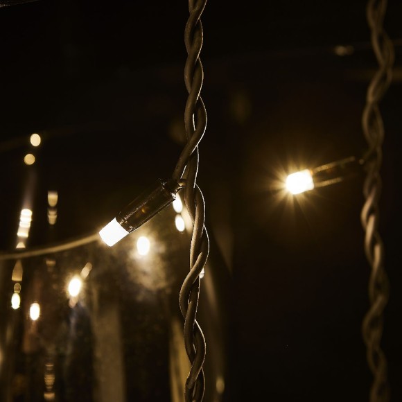 Уличная гирлянда Uniel ULD-C3020-384/TBK WARM WHITE IP67 UL-00010940