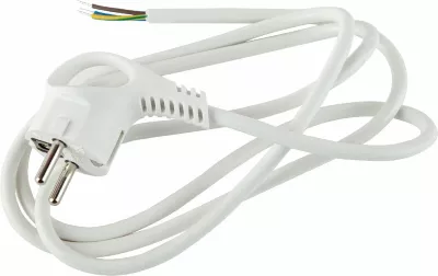 Шнур сетевой с вилкой Эра U-3x1,5-3m-W Б0048708