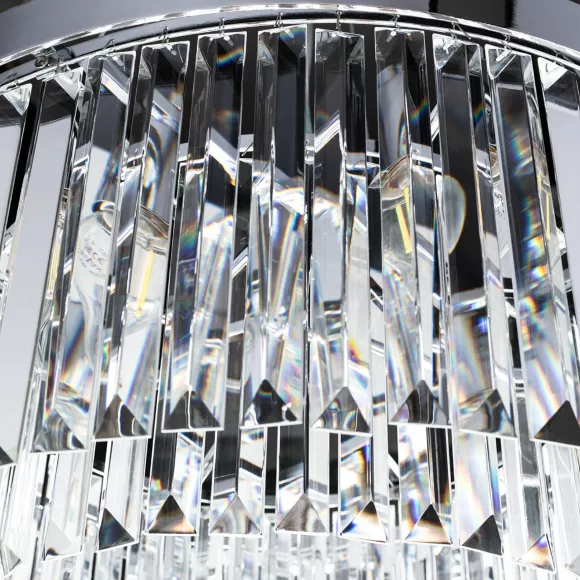 Подвесная люстра Arte Lamp Secunda A1003LM-8CC, Хром, Прозрачный, Металл, декоративные элементы крупным планом Подвесная люстра Arte Lamp Secunda A1003LM-8CC, Хром, Прозрачный, Металл, декоративные элементы крупным планом
