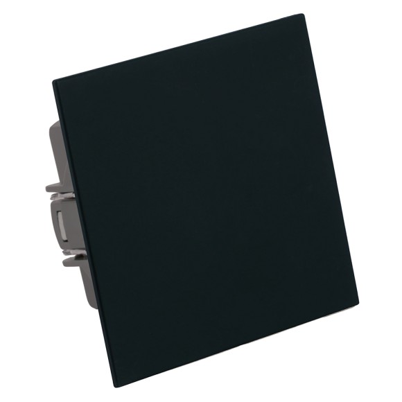 Переключатель 1-клавишный (механизм) Stekker Мия 250В 10A RSW10-3105-05 черный бархат 50447