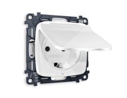 Комплект механизма электрической розетки Ambrella Volt Omega (OP1080, VM141) MO108010