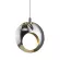 Подвесной светильник Delight Collection 98032 P98032 chrome