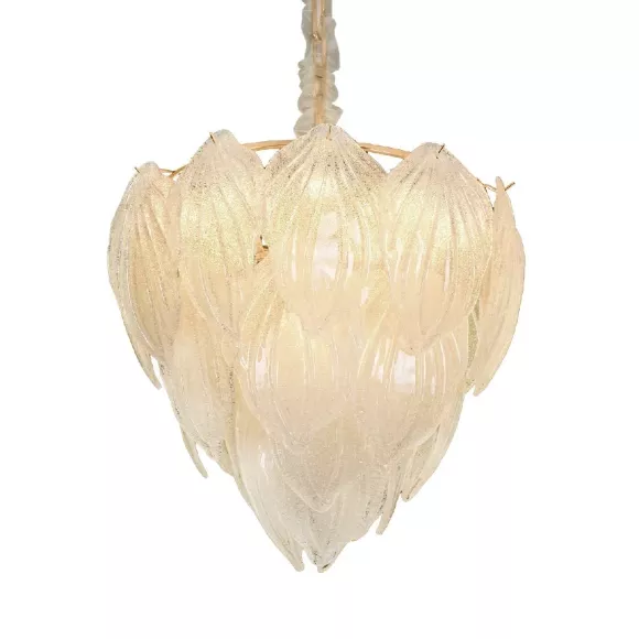 Подвесная люстра Delight Collection Novida B014 L4 light gold, Золото, Белый, Металл, крупный план Подвесная люстра Delight Collection Novida B014 L4 light gold, Золото, Белый, Металл, крупный план