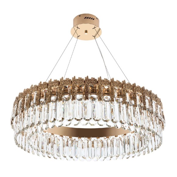 Подвесная светодиодная люстра Modelux ML.830.800 GD